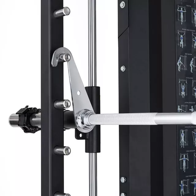 Brama / suwnica smitha inSPORTline Cable Column CC650 Double ∙ 2×90 kg stos ∙ wyciągi górny/dolny ∙ konstrukcja stalowa