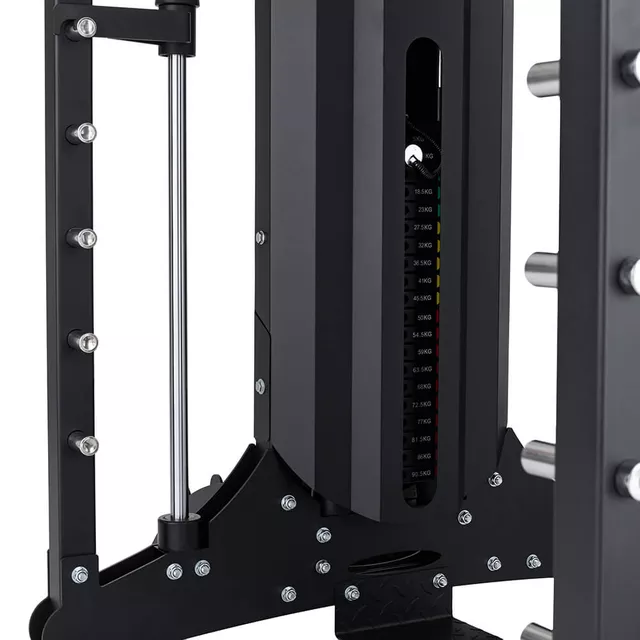 Brama / suwnica smitha inSPORTline Cable Column CC650 Double ∙ 2×90 kg stos ∙ wyciągi górny/dolny ∙ konstrukcja stalowa