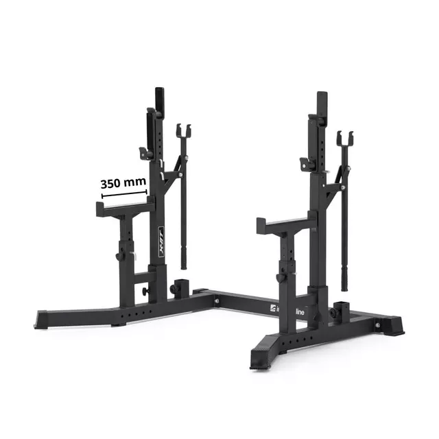 Regulowany stojak pod sztangę inSPORTline X-NT CR20 IPF Combo Rack ∙ certyfikat IPF ∙ regulacja wysokości ∙ solidna konstrukcja