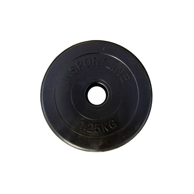 Zestaw obciążeń cementowych inSPORTline CEM 2x1,25-15 kg ∙ 10 szt. ∙ waga 67,5 kg ∙ otwór 30 mm