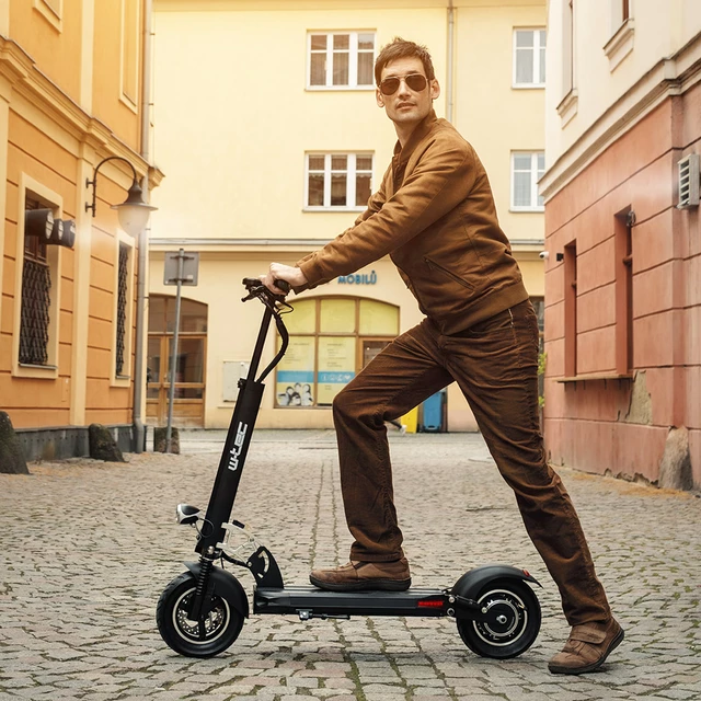 Składana hulajnoga elektryczna W-TEC Tenmark III 700W 10" - Biały