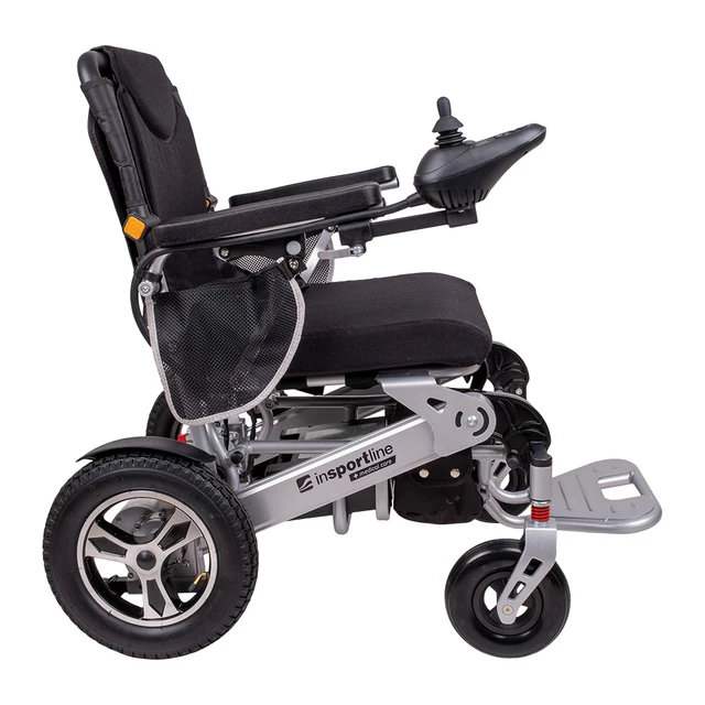 Składany wózek elektryczny / inwalidzki inSPORTline Hawkie II ∙ 700 W (2×350 W) ∙ sterowanie joystickiem ∙ lekka konstrukcja