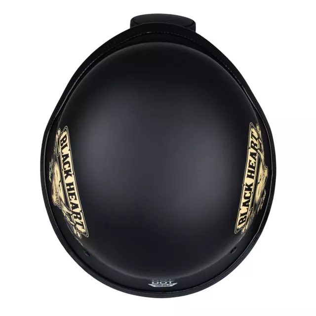 Kask motocyklowy otwarty W-TEC Feldberg ∙ vintage ∙ lekki 880 g ∙ skorupa ABS ∙ DOT ∙ matowy - Czarny