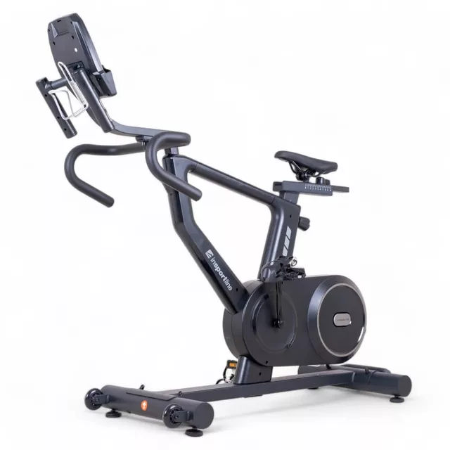 Rower spinningowy inSPORTline ZenRoute 250 ∙ magnetyczny ∙ 32 poziomy obciążenia ∙ nośność 130 kg ∙ aplikacje Zwift/Kinomap ∙ uchwyt na tablet ∙ LCD