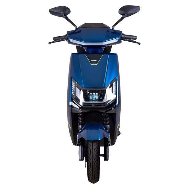 Skuter elektryczny W-TEC Raike II 10" ∙ hamulce tarczowe hydrauliczne ∙ zasięg 65 km ∙ nośność 115 kg ∙ zamykany bagażnik - Niebieski-czarny