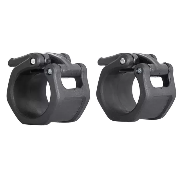Zaciski do gryfu inSPORTline Barcol 30 mm ∙ 2 sztuki  ∙ lekkie ∙ czarne