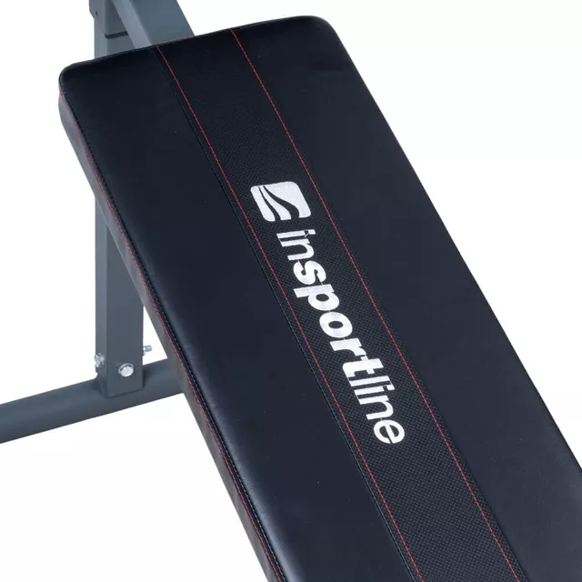 Ławka skośna do ćwiczeń brzucha inSPORTline Ab Crunch Bench ∙ 6-stopniowa regulacja ∙ DuraFirm ∙ 250 kg