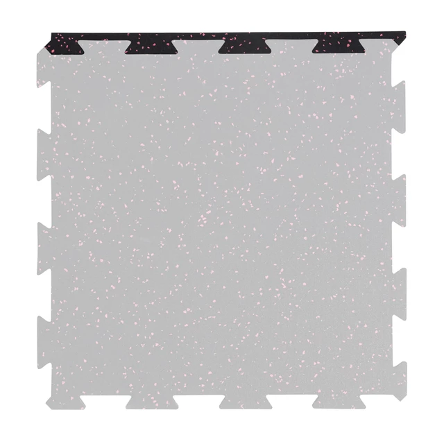 Krawędź maty pod sprzęt inSPORTline Puzeko 50x50x0,5 cm - czarny - wariant B