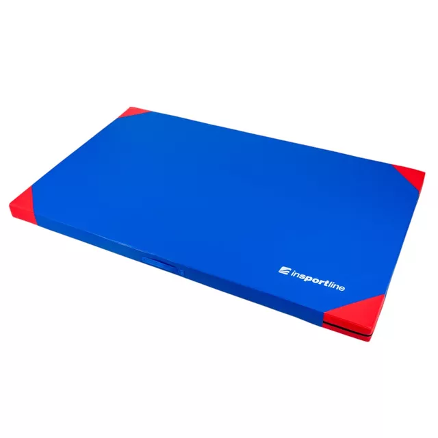 Materac gimnastyczny inSPORTline Munakor T60 ∙ mata do ćwiczeń ∙ grubość 10 cm ∙ waga 18,3 kg ∙ PVC z pianką PU ∙ antypoślizgowy - Czarny