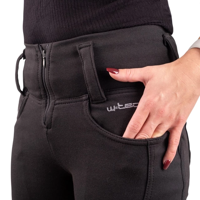 Damskie legginsy motocyklowe W-TEC Wombutta ∙ wyjmowane protektory CE ∙ efekt push-up ∙ oddychająca podszewka mesh
