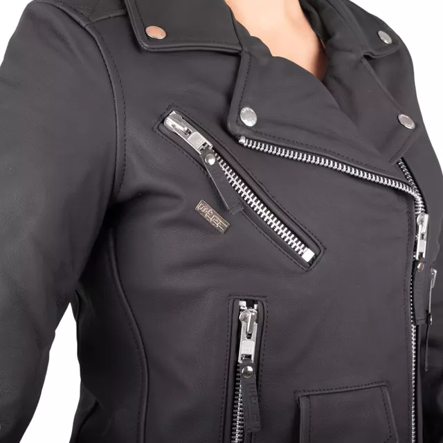 Damska skórzana kurtka motocyklowa W-TEC Brinea