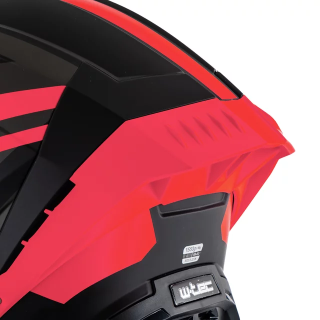 Kask motocyklowy W-TEC Voltik Graphic ∙ blenda przeciwsłoneczna ∙ wentylacja ∙ wyjmowana wyściółka ∙ homologacja ECE 22.06