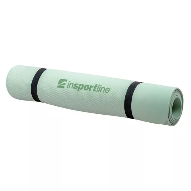 Mata fitness inSPORTline EVA 173x60 ∙ tłumiąca wstrząsy ∙ termoizolacyjna ∙ antypoślizgowa ∙ waga 340 g - Miętowy
