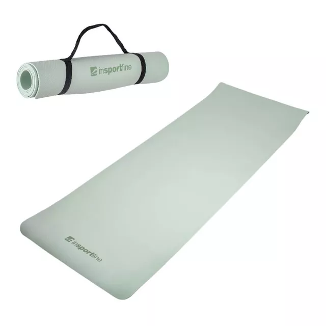 Mata fitness inSPORTline EVA 173x60 ∙ tłumiąca wstrząsy ∙ termoizolacyjna ∙ antypoślizgowa ∙ waga 340 g