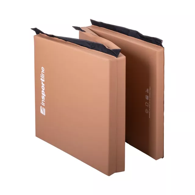 Składany materac gimnastyczny mata inSPORTline Trifold 180x60x5 cm