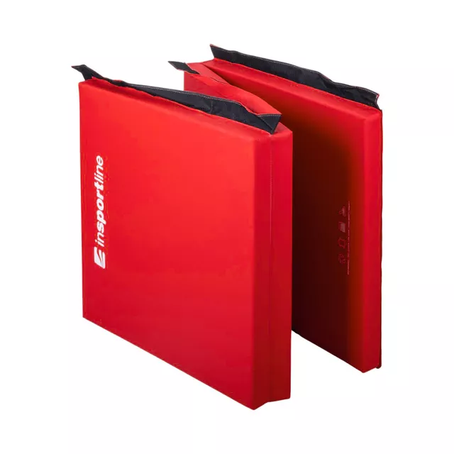 Składany materac gimnastyczny mata inSPORTline Trifold 180x60x5 cm