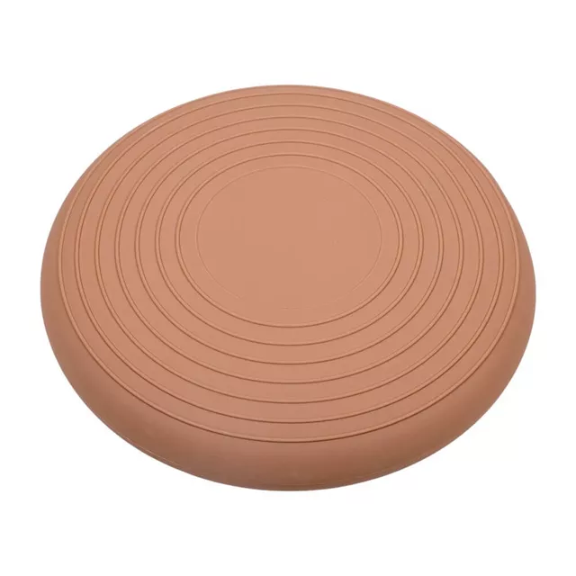 Poduszka do ćwiczeń / balansująca równowagi inSPORTline Bumy BC450 ∙ średnica 45 cm ∙ grubość 8 cm ∙ nośność 400 kg ∙ stabilna PCV - mus mokka