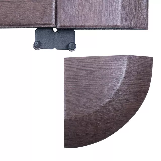 Zestaw łączników inSPORTline Luxteko Waffle ∙ 10 szt. ∙ do mat 2 cm ∙ stabilne połączenie ∙ dowolne układy