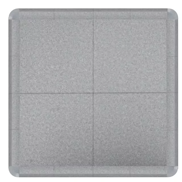 Mata ochronna / podłoga inSPORTline Luxteko Waffle 100x100x2 cm ∙ pod ciężki sprzęt siłowy ∙ struktura waffle ∙ amortyzacja uderzeń ∙ wodoodporna - drewno