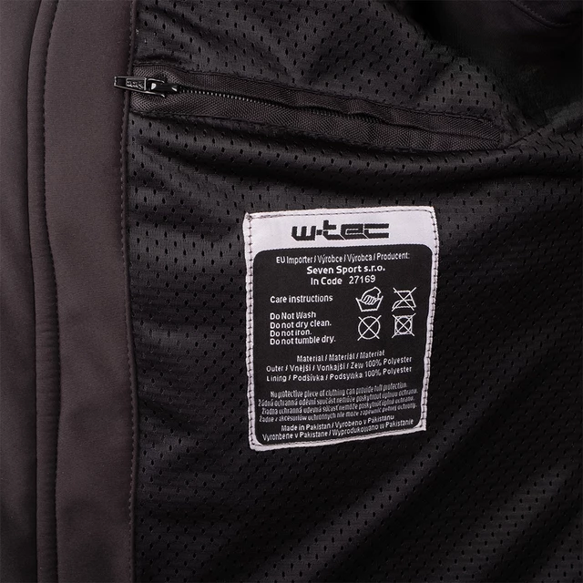 Damska softshellowa kurtka motocyklowa W-TEC Dyte - Czarny