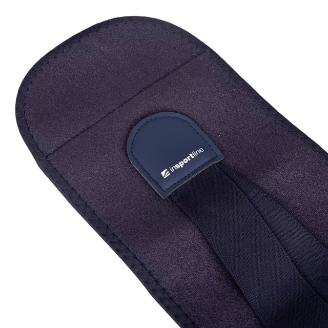 Pas masujący lędźwiowy inSPORTline Soncharge ∙ ciepło 40-50°C ∙ 3 tryby wibracji ∙ 3 poziomy grzania ∙ unisex ∙ oddychający materiał ∙ LCD