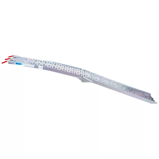 Rampa najazdowa W-TEC Haldenor ∙ najazd ∙ składana ∙ aluminiowa ∙ nośność 340 kg ∙ waga 6,2 kg ∙ pasek mocujący