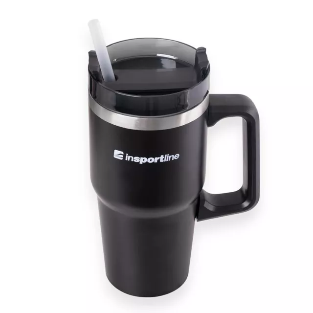 Kubek termiczny inSPORTline Teasara 600 ml ∙ stal nierdzewna ∙ 6 h ciepła / 10 h zimna