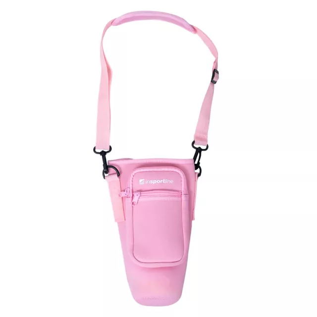 Przenośna torba etui na kubek termiczny 1200 ml neopren ∙ 2 kieszenie na zamek ∙ regulowany pasek na ramię