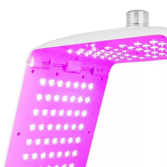 Lampa LED do twarzy inSPORTline Coladome 300 ∙ 8 barw ∙ składana obudowa ∙ terapia fotonowa ∙ 3 tryby natężenia