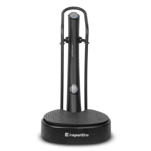 Platforma wibracyjna VibroGym inSPORTline Lotos Max ∙ wibracje pionowe + 3D ∙ 50 poziomów ∙ antypoślizgowa podstawa