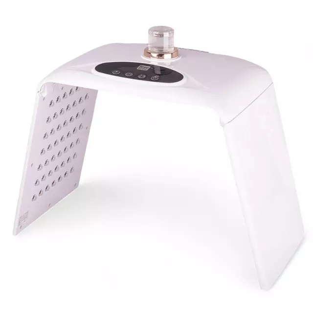 Lampa LED do twarzy inSPORTline Coladome 300 ∙ 8 barw ∙ składana obudowa ∙ terapia fotonowa ∙ 3 tryby natężenia