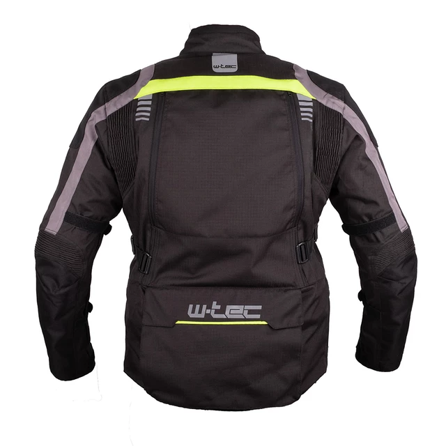 Turystyczna kurtka motocyklowa W-TEC Smackton - czarno-szaro-pomarańczowy
