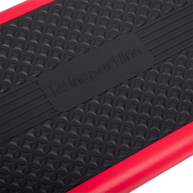 Step fitness / aerobik inSPORTline Absater Evo ∙ 3-stopniowa regulacja ∙ gumowane nóżki ∙ nośność 250 kg ∙ antypoślizgowa powierzchnia
