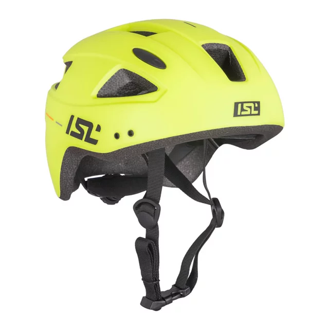Dziecięcy kask rowerowy ISL Lumiro ∙ wyjmowana lampka LED USB-C ∙ 9 otworów wentylacyjnych ∙ regulacja pokrętłem ∙ In-Mold
