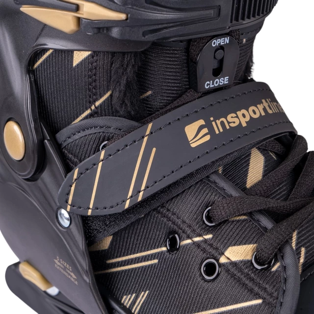 Łyżwy regulowane z futerkiem inSPORTline Golnes ∙ unisex ∙ ocieplane ∙ ComfortFit ∙ Thermo Fit ∙ AdjusTouch