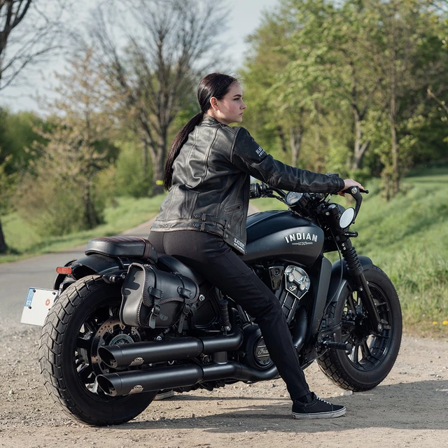Damskie legginsy motocyklowe W-TEC Woposum