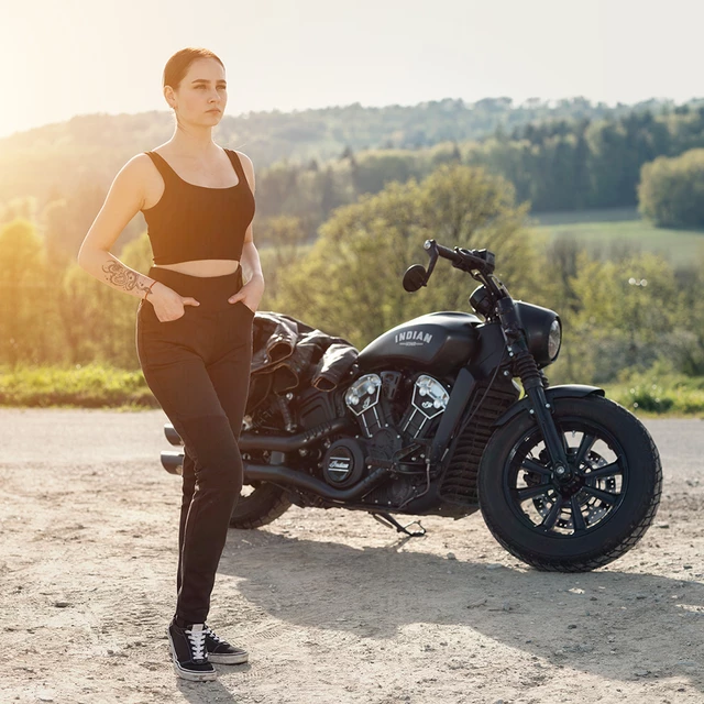 Damskie legginsy motocyklowe W-TEC Woposum