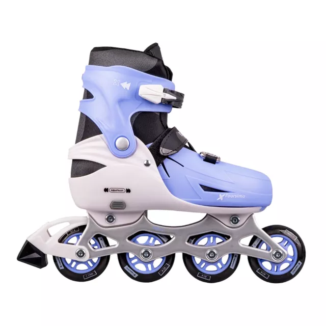 Regulowane rolki / wrotki / łyżwy 4w1 inSPORTline Foursimo ∙ ABEC-7 ∙ unisex ∙  MicroLock ∙ AdjusTouch ∙ Safety Ankle