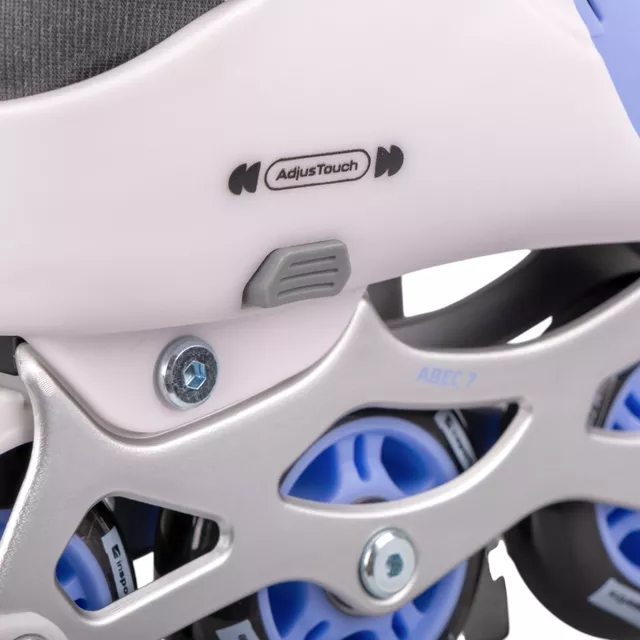 Regulowane rolki / wrotki / łyżwy 4w1 inSPORTline Foursimo ∙ ABEC-7 ∙ unisex ∙  MicroLock ∙ AdjusTouch ∙ Safety Ankle