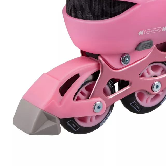 Regulowane rolki / wrotki / łyżwy 4w1 inSPORTline Fourtuna ∙ ABEC-7 ∙ unisex ∙ MicroLock ∙ AdjusTouch ∙ Safety Ankle