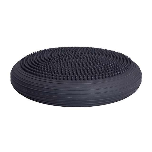 Poduszka balansująca sensomotoryczna inSPORTline Bumy Sitpad ∙ do siedzenia ∙ średnica 33 cm ∙ wys. 6 cm ∙ nośność 300 kg ∙ PVC - Czarny