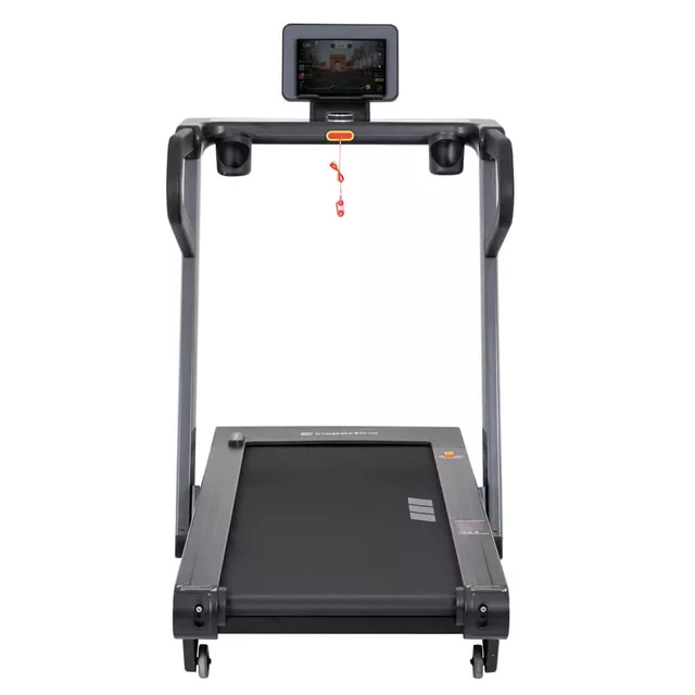 Bieżnia składana domowa inSPORTline ZenRun 40 ∙ silnik bezszczotkowy ∙ 21 poziomów nachylenia ∙ HRC ∙ 150 kg ∙ cicha praca ∙ Bluetooth