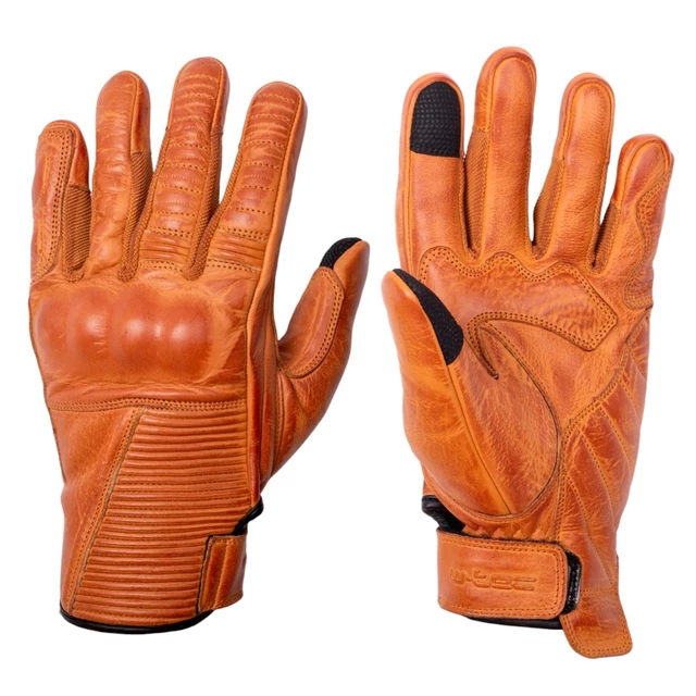 Skórzane rękawice motocyklowe W-TEC Kruegero
