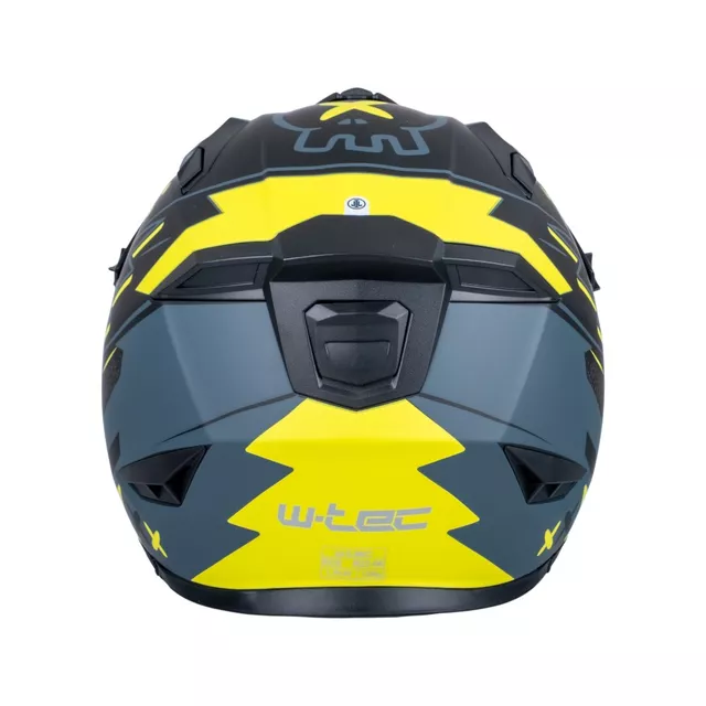 Kask motocyklowy modułowy W-TEC Badalone Graphic ∙ zapięcie mikrometryczne ∙ miejsce na interkom ∙ zdejmowana szczęka