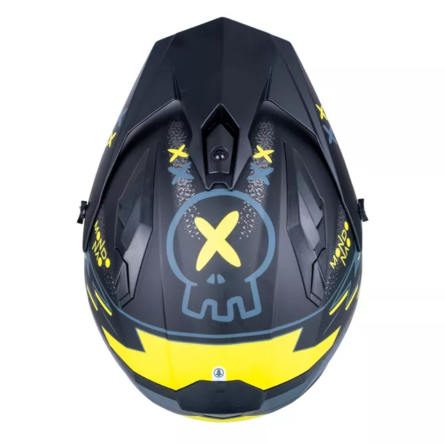 Kask motocyklowy modułowy W-TEC Badalone Graphic ∙ zapięcie mikrometryczne ∙ miejsce na interkom ∙ zdejmowana szczęka