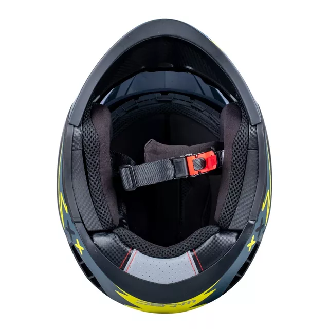 Kask motocyklowy modułowy W-TEC Badalone Graphic ∙ zapięcie mikrometryczne ∙ miejsce na interkom ∙ zdejmowana szczęka