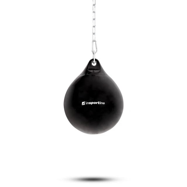 Worek bokserski inSPORTline Aquabosor S ∙ wypełniany wodą ∙ max 26 kg ∙ PVC 4,5 mm ∙ imitacja ciała ∙ łańcuch 103 cm