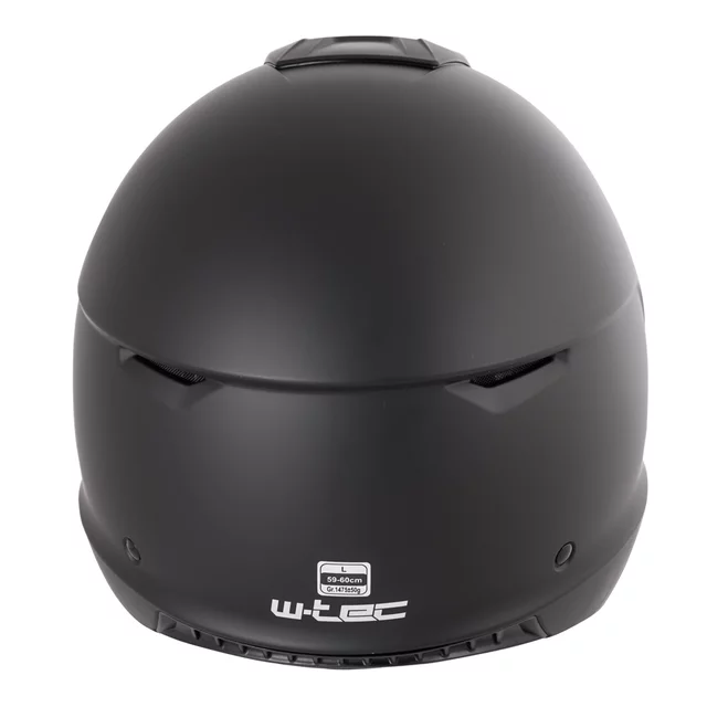Kask modułowy motocyklowy W-TEC Satalone ∙ 2 w 1 ∙ homologacja ∙ skorupa ABS ∙ wyjmowana wyściółka ∙ zapięcie mikrometryczne - Black Matt
