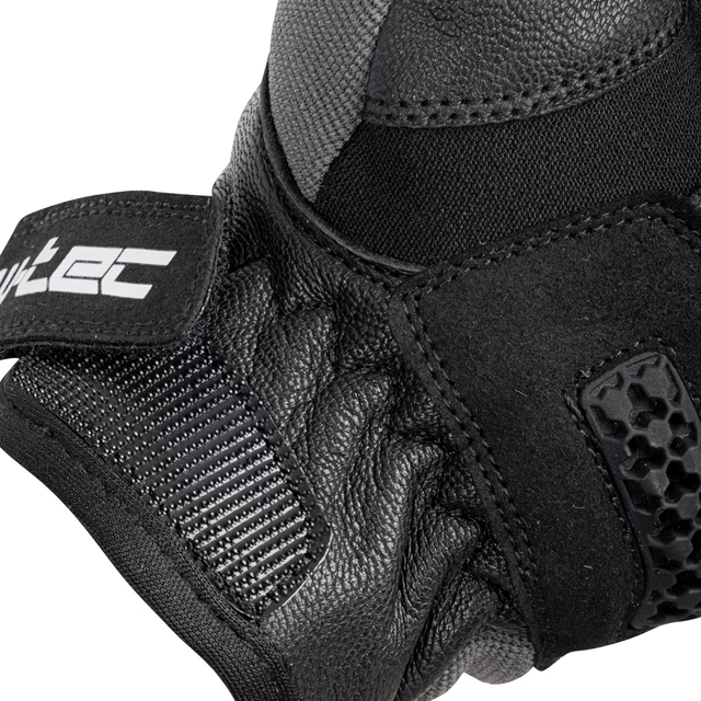 Letnie rękawice motocyklowe W-TEC Groniko - Szaro-czarny