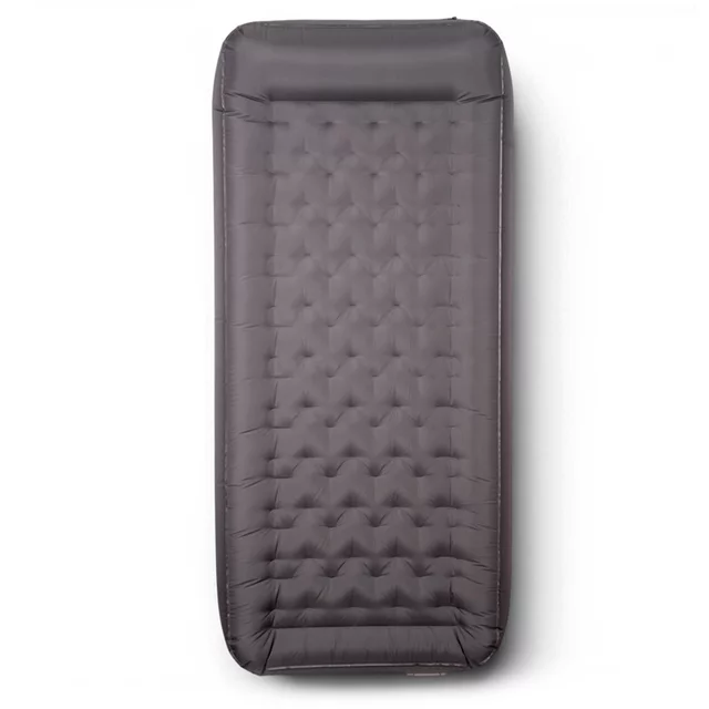 Jednoosobowy materac dmuchany inSPORTline Valkon 197x90x22 cm ∙ pompka elektryczna ∙ nośność 200 kg ∙ welur ∙ latarka LED